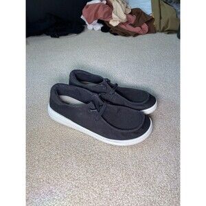 Mad Love Women’s Size 8 Keava Black Canvas Slip On Loafers Comfort Shoes